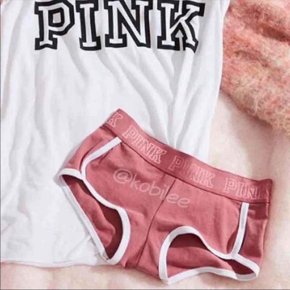 PINK boyshorts panty